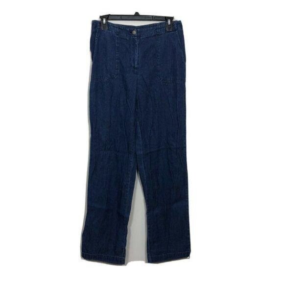 Orvis Jeans Women Size 8 Partial Elastic Waist Pockets High Waisted‎ 90's Jeans - Picture 1 of 3